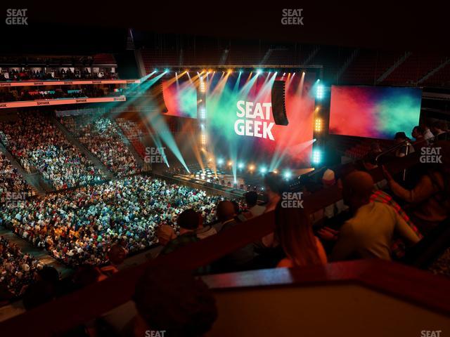 Prudential Center - Section Verizon Lounge Box 4 Seat View Prudential Center - Section Verizon Lounge Box 4 Seat View