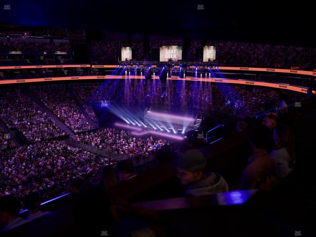 Prudential Center - Section Verizon Lounge Box 4 Seat View