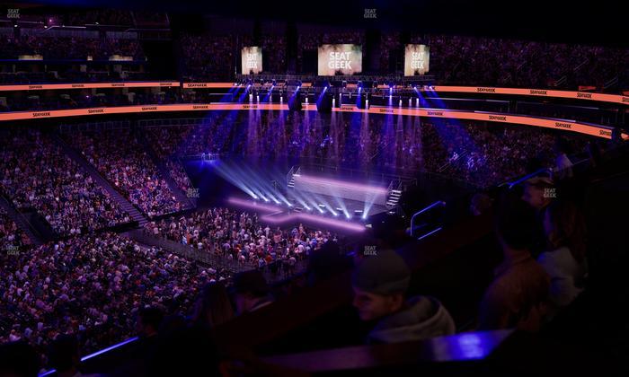 Prudential Center - Section Verizon Lounge Box 4 Seat View