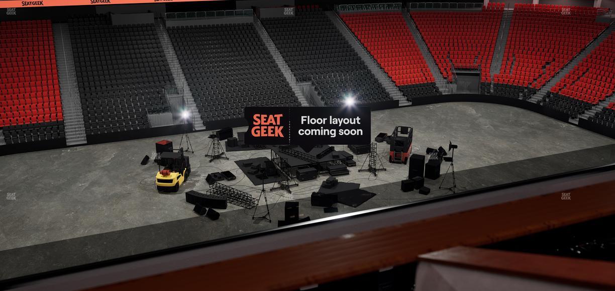 Prudential Center - Section Verizon Lounge Box 4 Seat View