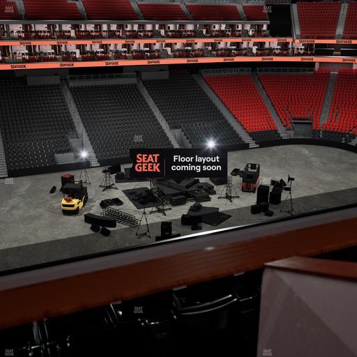 Prudential Center - Section Verizon Lounge Box 4 Seat View