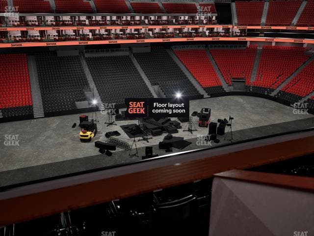 Prudential Center - Section Verizon Lounge Box 4 Seat View Prudential Center - Section Verizon Lounge Box 4 Seat View