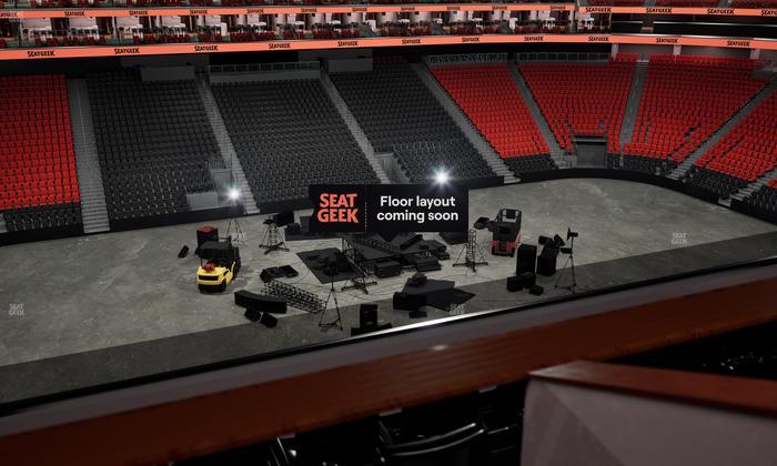 Prudential Center - Section Verizon Lounge Box 4 Seat View