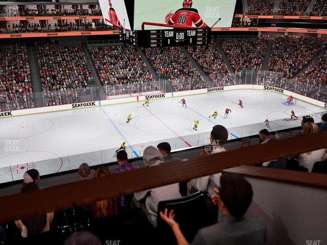 Prudential Center - Section Verizon Lounge Box 4 Seat View