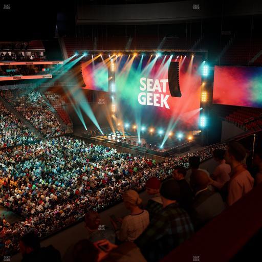 Prudential Center - Section Verizon Lounge Box 4 Seat View