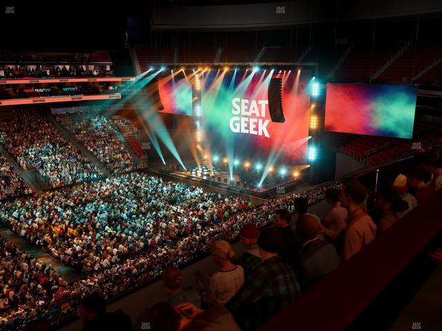 Prudential Center - Section Verizon Lounge Box 4 Seat View