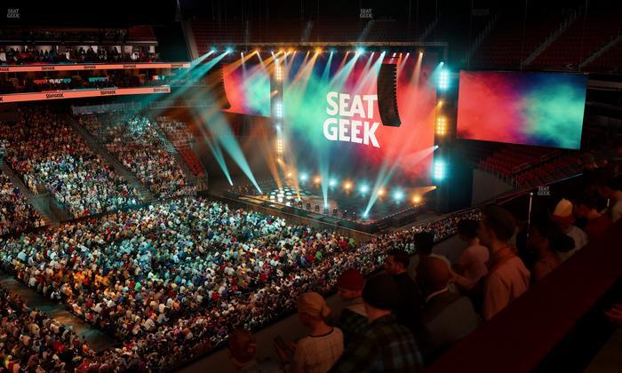 Prudential Center - Section Verizon Lounge Box 4 Seat View