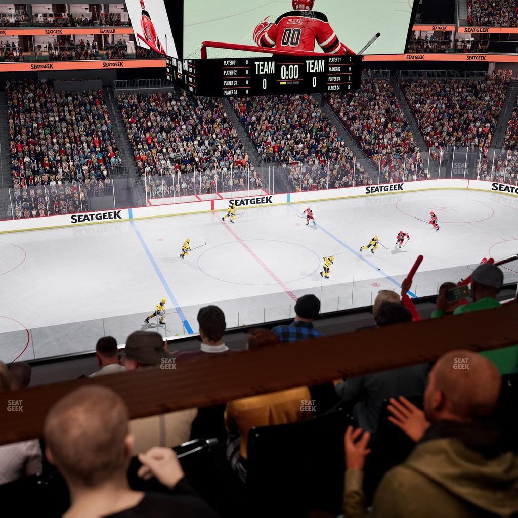 Prudential Center - Section Verizon Lounge Box 5 Seat View
