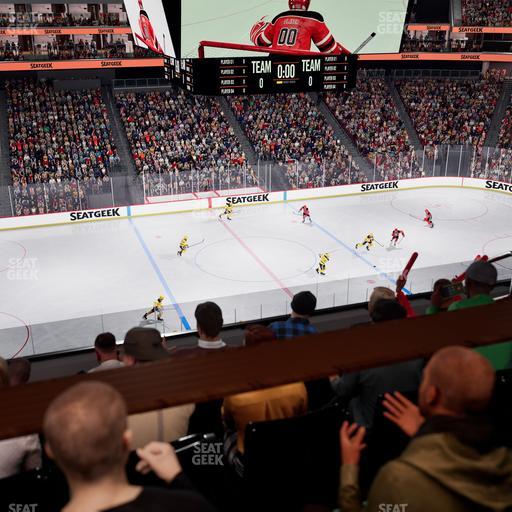 Prudential Center - Section Verizon Lounge Box 5 Seat View