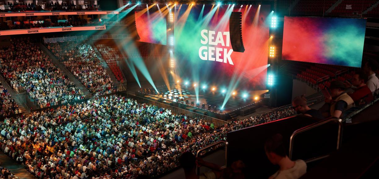 Prudential Center - Section Verizon Lounge Box 5 Seat View