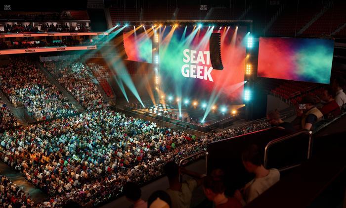 Prudential Center - Section Verizon Lounge Box 5 Seat View