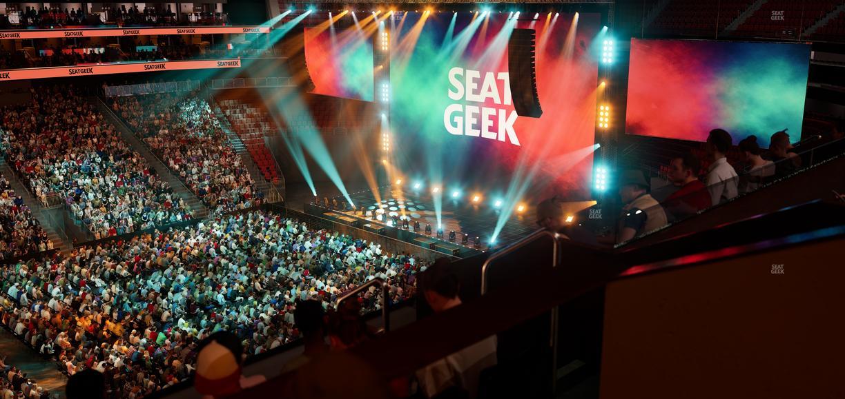 Prudential Center - Section Verizon Lounge Box 5 Seat View