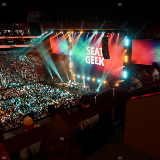 Prudential Center - Section Verizon Lounge Box 5 Seat View