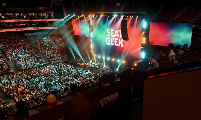 Prudential Center - Section Verizon Lounge Box 5 Seat View