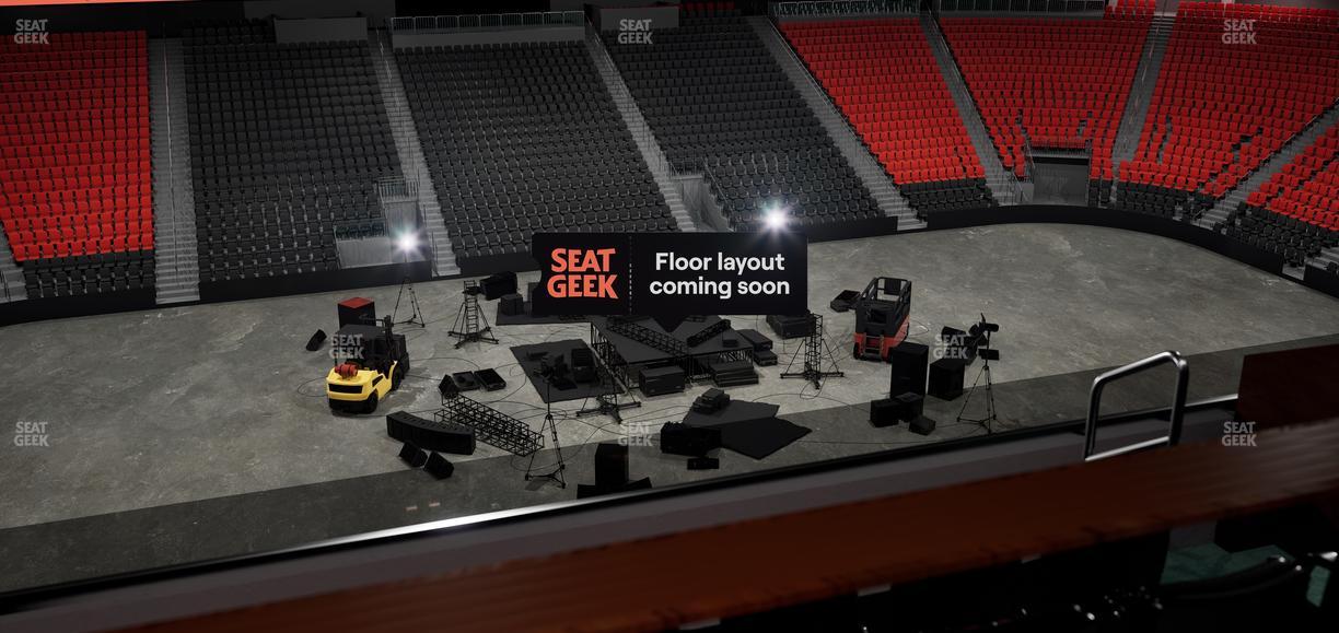 Prudential Center - Section Verizon Lounge Box 5 Seat View