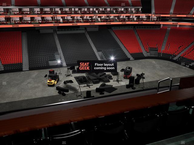 Prudential Center - Section Verizon Lounge Box 5 Seat View