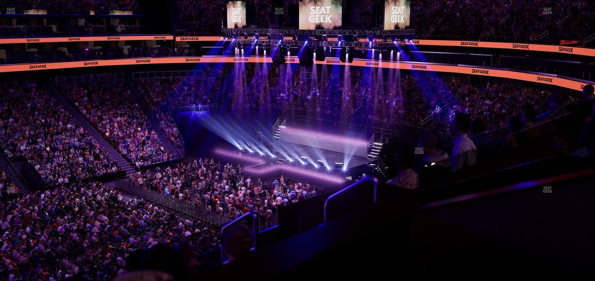 Prudential Center - Section Verizon Lounge Box 5 Seat View