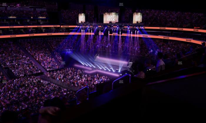 Prudential Center - Section Verizon Lounge Box 5 Seat View