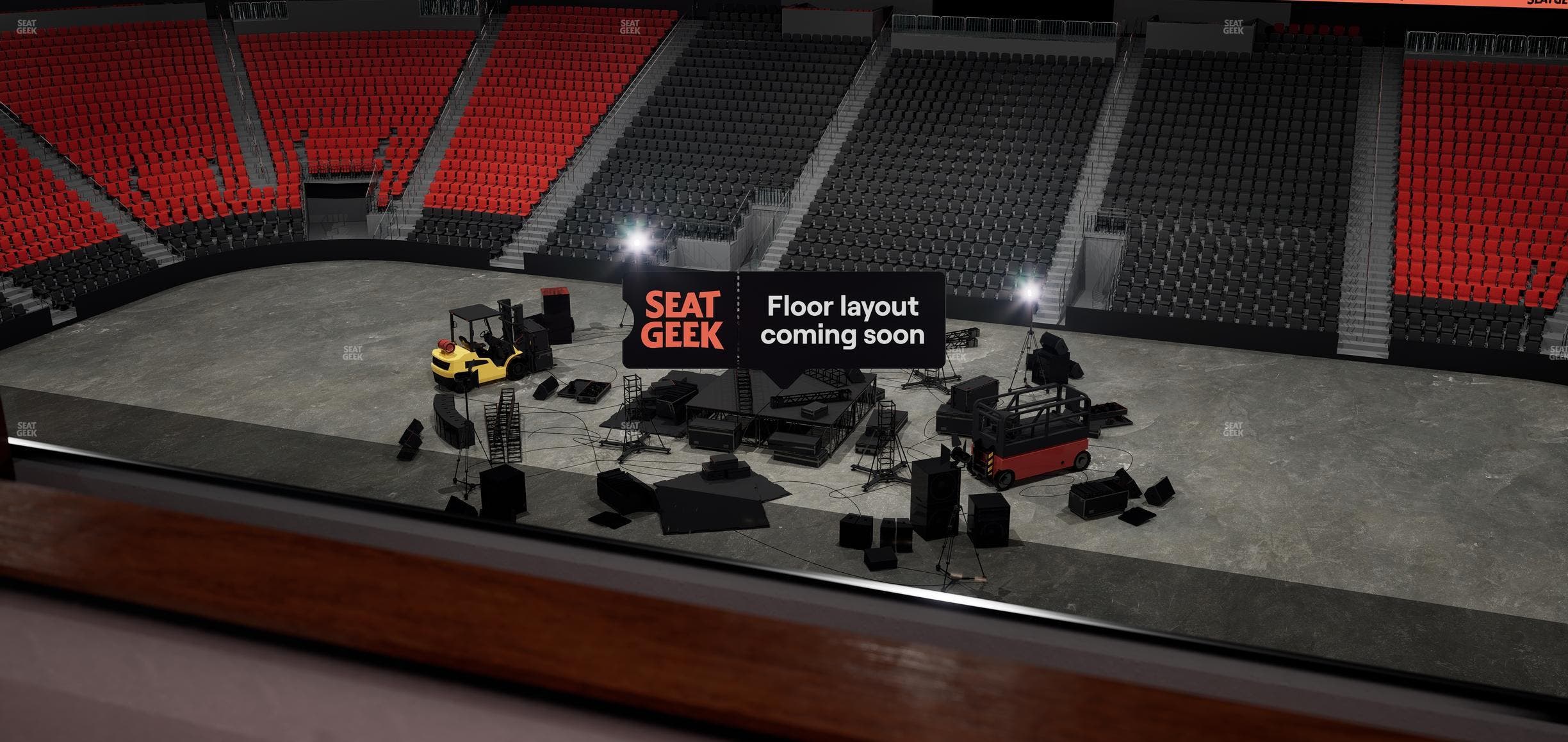 Prudential Center - Section Verizon Lounge Box 6 Seat View