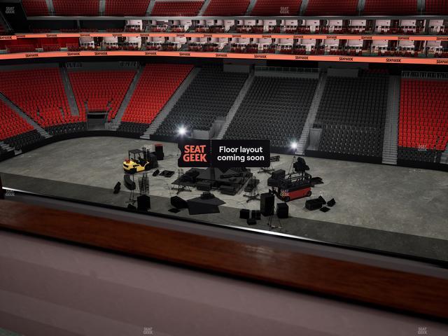 Prudential Center - Section Verizon Lounge Box 6 Seat View