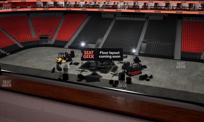 Prudential Center - Section Verizon Lounge Box 6 Seat View