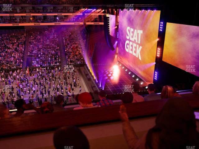 Prudential Center - Section Verizon Lounge Box 6 Seat View
