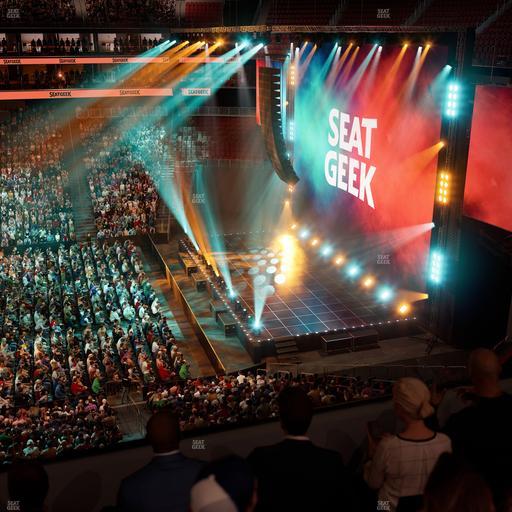 Prudential Center - Section Verizon Lounge Box 6 Seat View