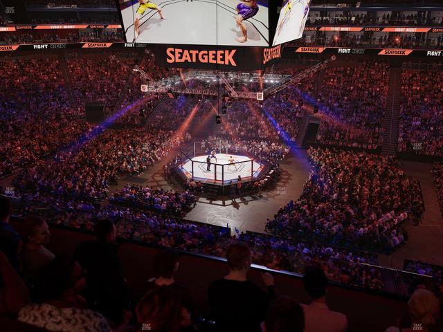 Prudential Center - Section Verizon Lounge Box 6 Seat View