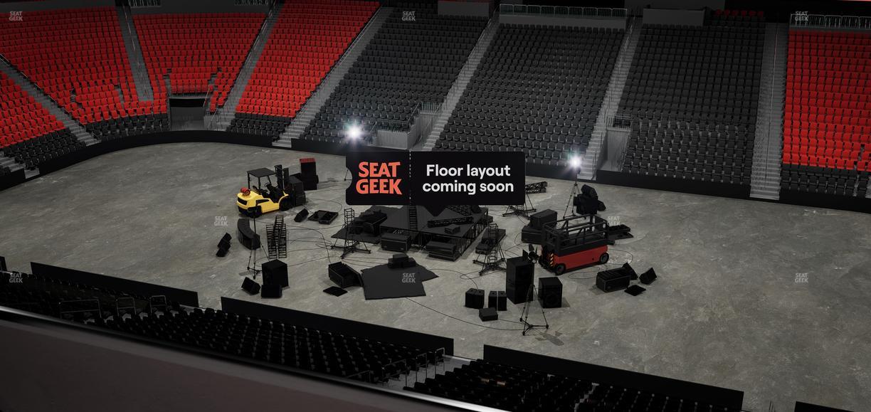 Prudential Center - Section Verizon Lounge Box 6 Seat View