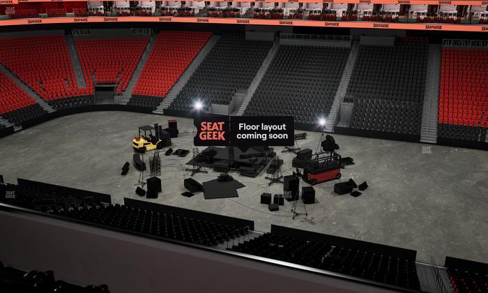 Prudential Center - Section Verizon Lounge Box 6 Seat View