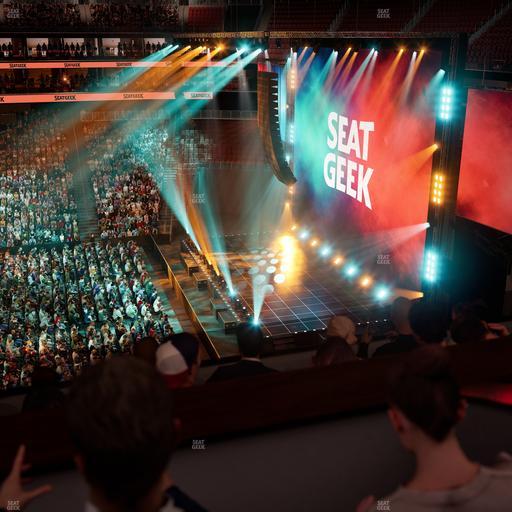 Prudential Center - Section Verizon Lounge Box 6 Seat View