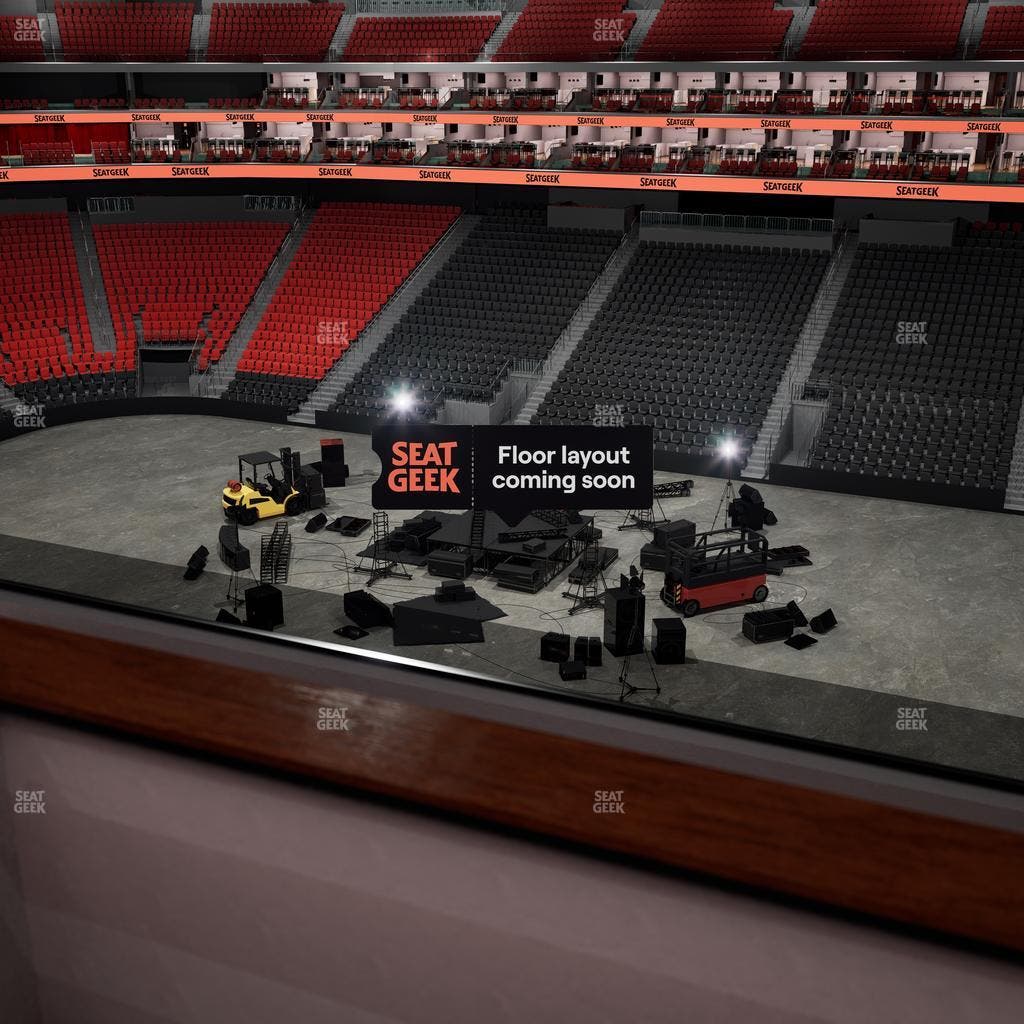 Prudential Center - Section Verizon Lounge Box 7 Seat View