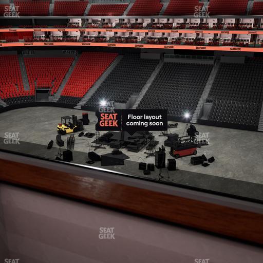 Prudential Center - Section Verizon Lounge Box 7 Seat View