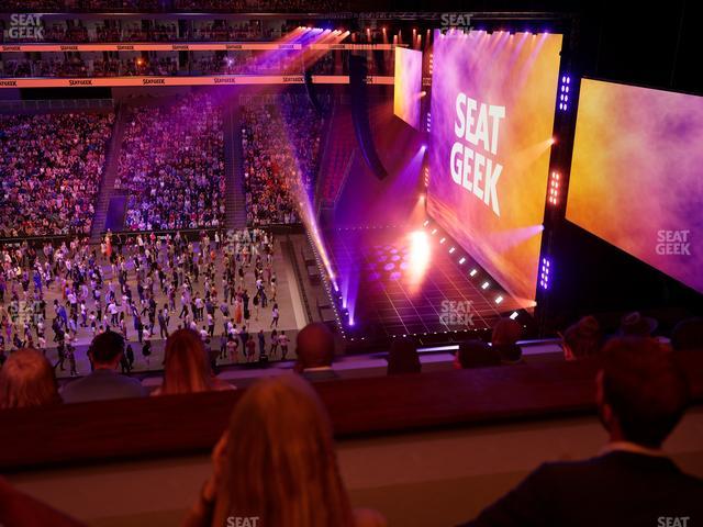 Prudential Center - Section Verizon Lounge Box 7 Seat View