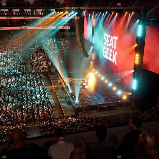 Prudential Center - Section Verizon Lounge Box 7 Seat View