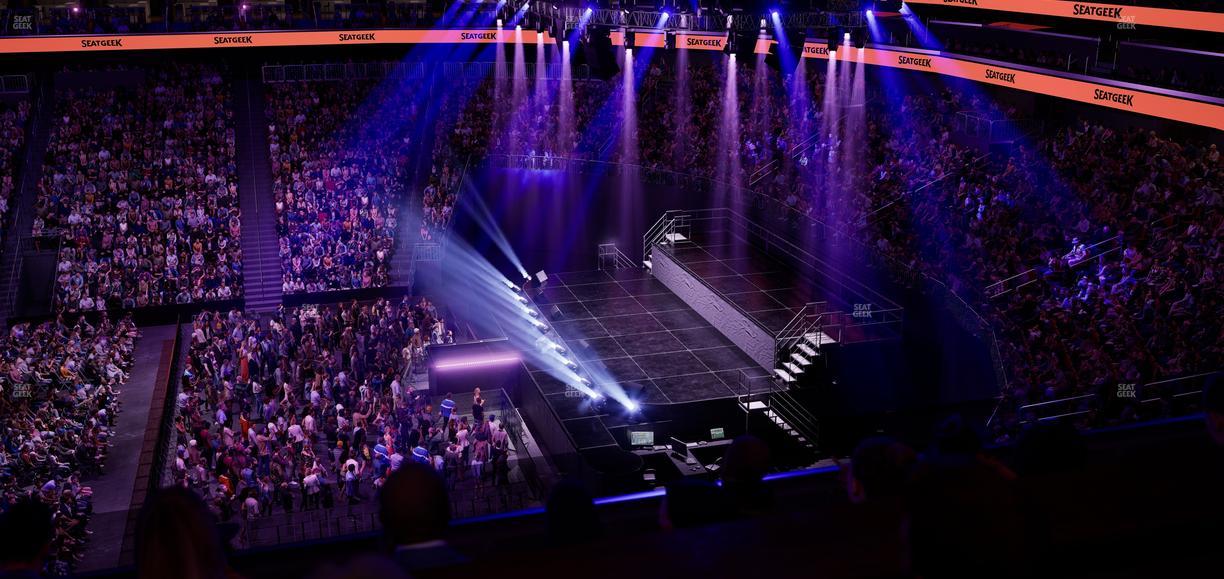 Prudential Center - Section Verizon Lounge Box 7 Seat View