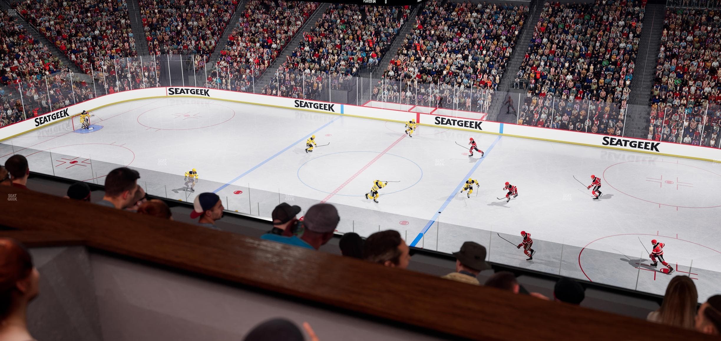 Prudential Center - Section Verizon Lounge Box 7 Seat View