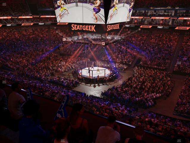 Prudential Center - Section Verizon Lounge Box 8 Seat View