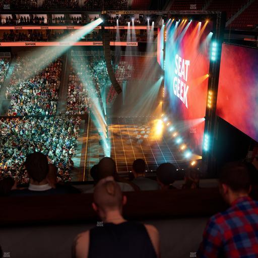 Prudential Center - Section Verizon Lounge Box 8 Seat View