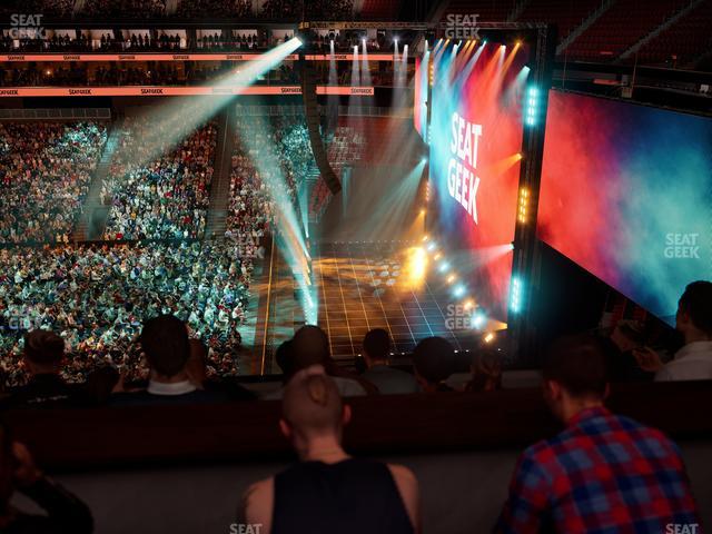 Prudential Center - Section Verizon Lounge Box 8 Seat View Prudential Center - Section Verizon Lounge Box 8 Seat View