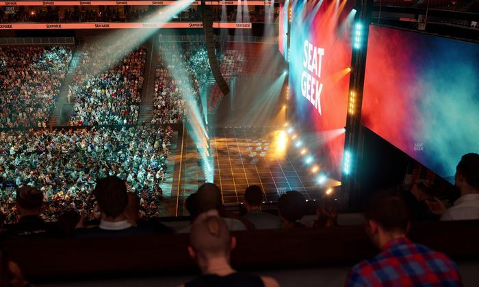 Prudential Center - Section Verizon Lounge Box 8 Seat View