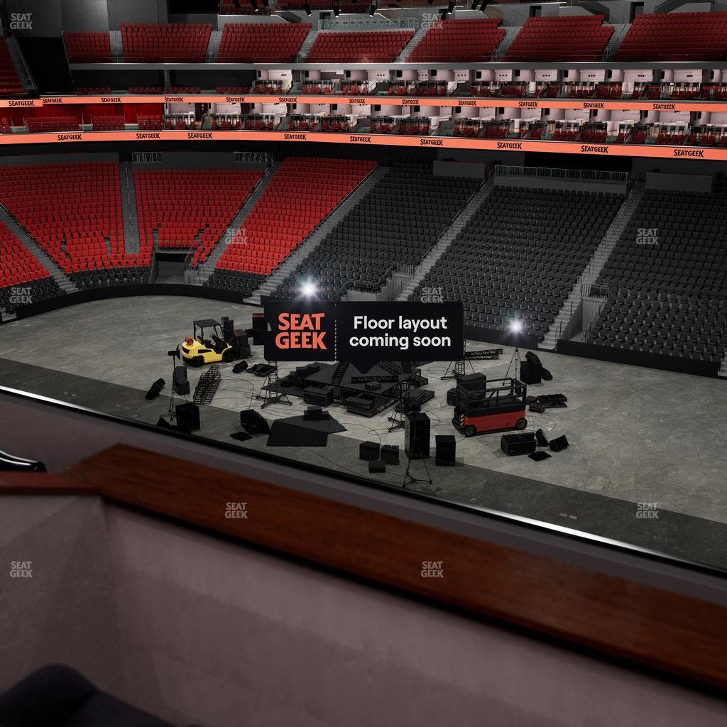 Prudential Center - Section Verizon Lounge Box 8 Seat View