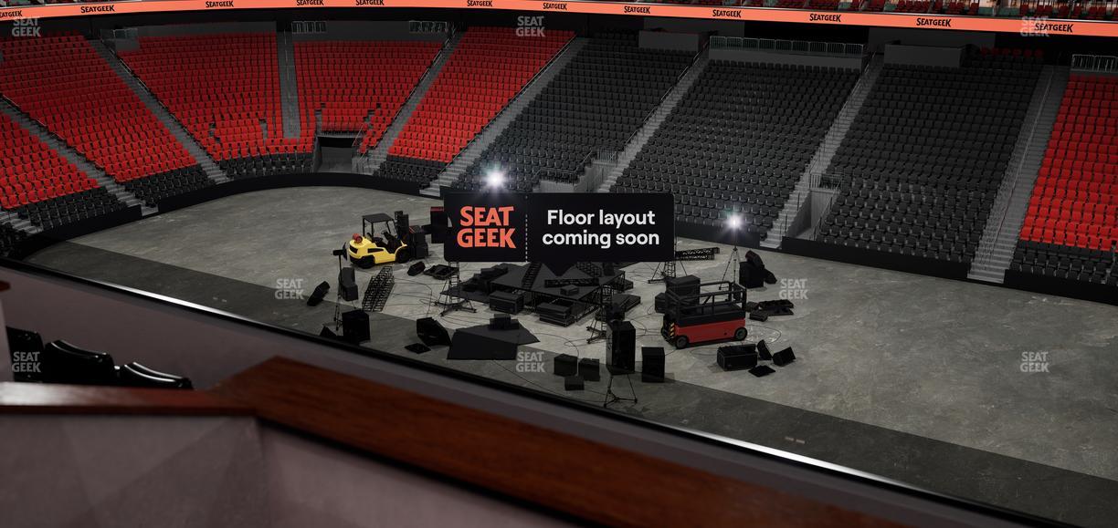 Prudential Center - Section Verizon Lounge Box 8 Seat View