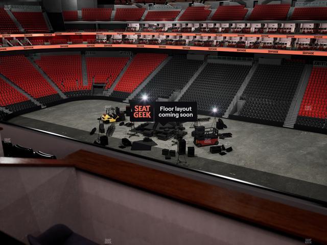 Prudential Center - Section Verizon Lounge Box 8 Seat View