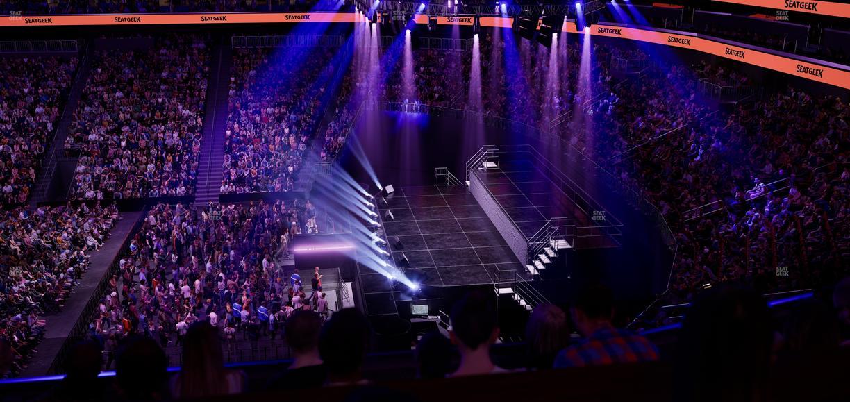 Prudential Center - Section Verizon Lounge Box 8 Seat View