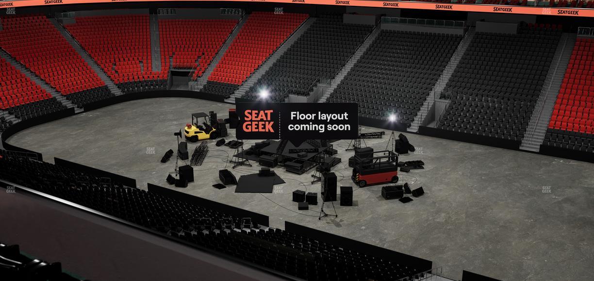 Prudential Center - Section Verizon Lounge Box 8 Seat View