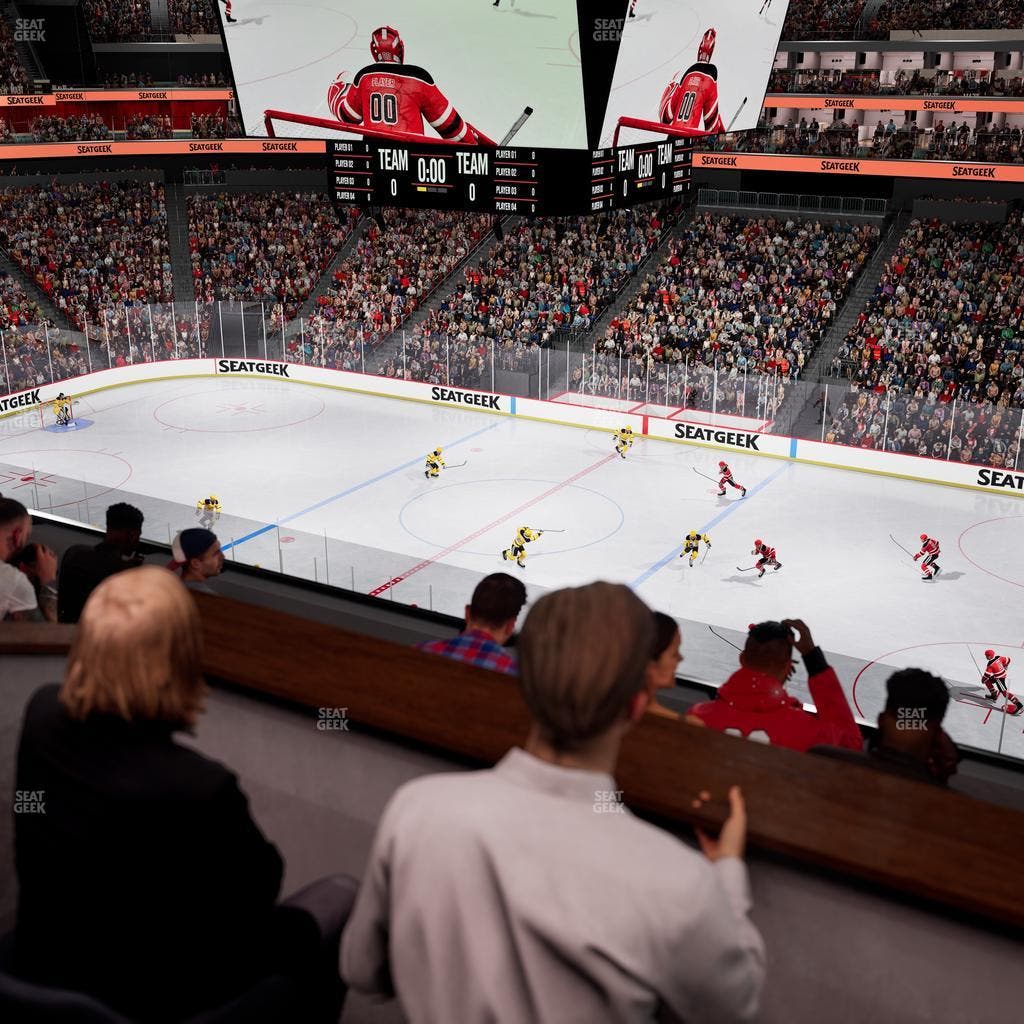 Prudential Center - Section Verizon Lounge Box 8 Seat View