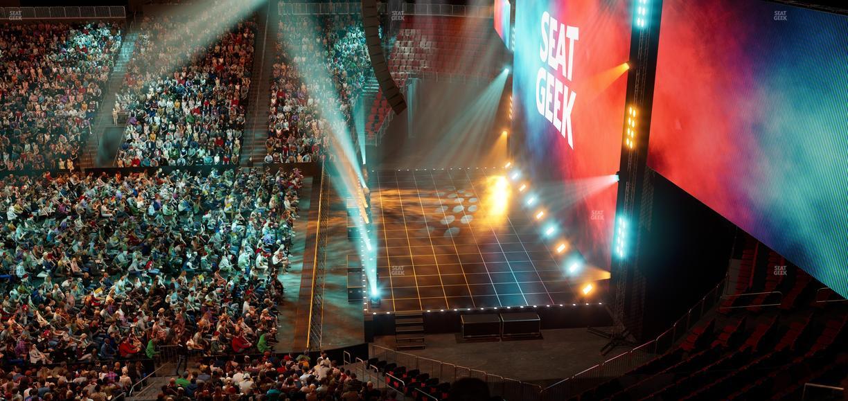 Prudential Center - Section Verizon Lounge Box 8 Seat View