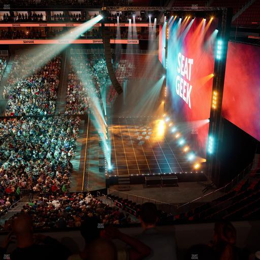 Prudential Center - Section Verizon Lounge Box 8 Seat View