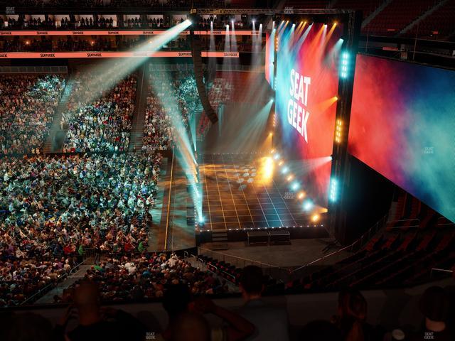 Prudential Center - Section Verizon Lounge Box 8 Seat View